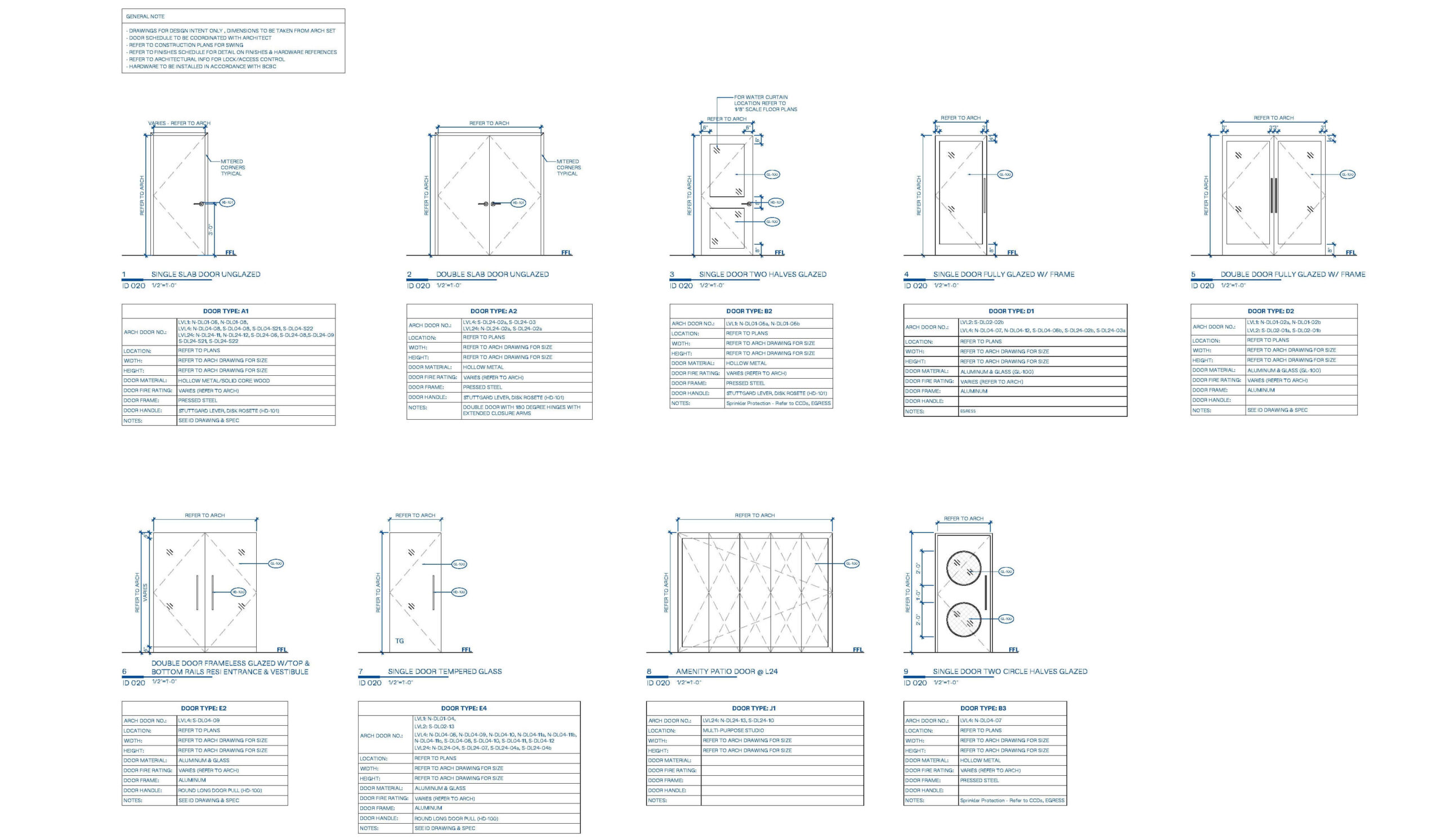 DOOR Schedule