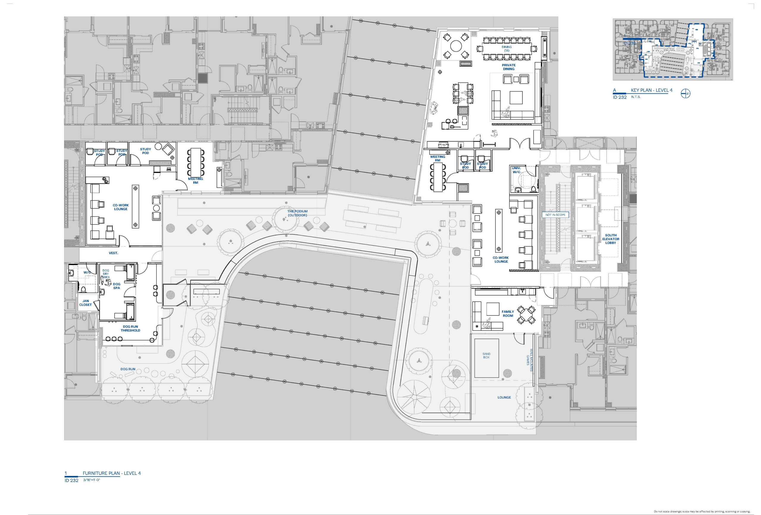 Furniture Plan level4