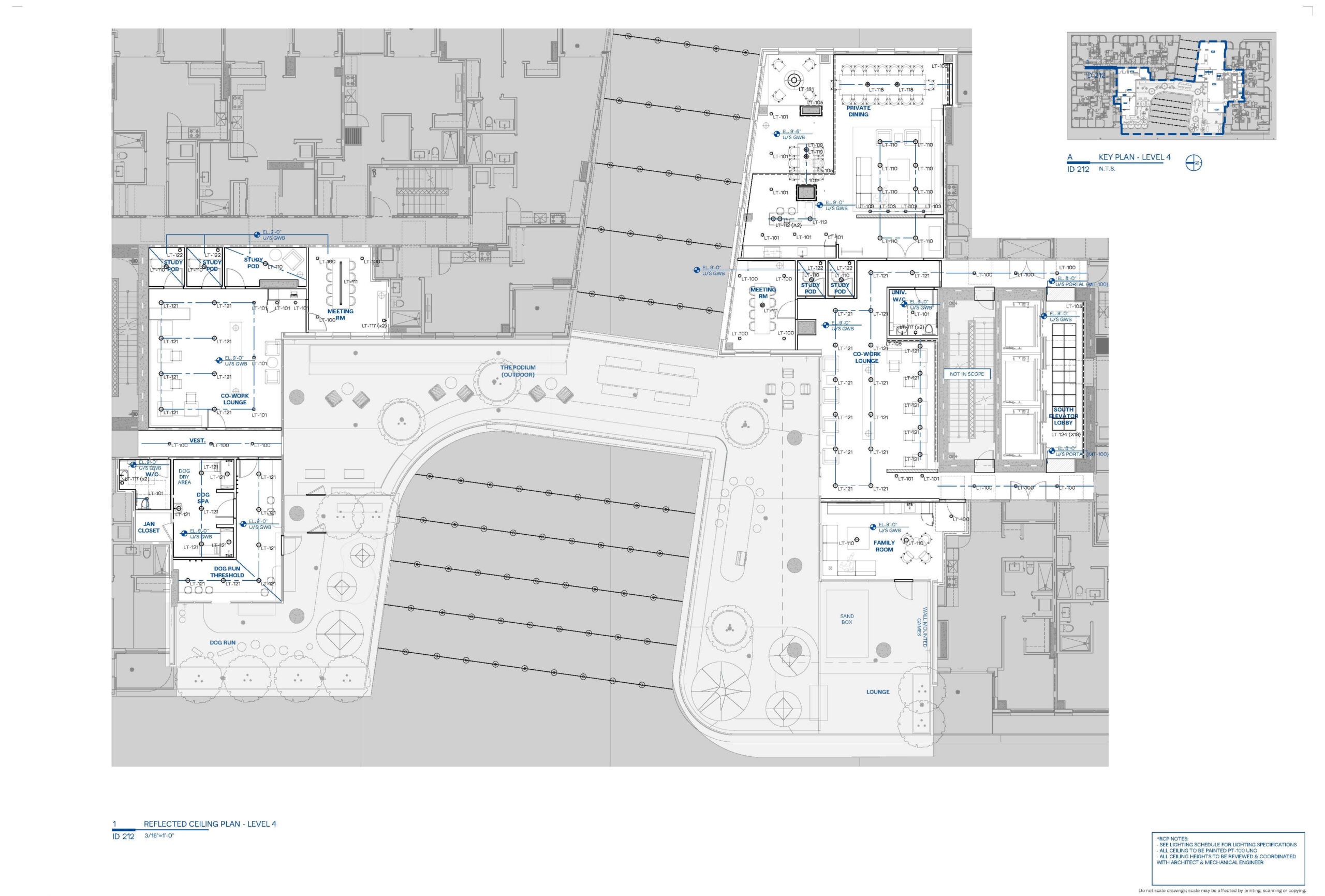 Reflected Ceiling Plan level4