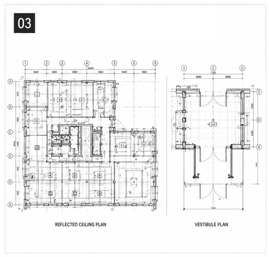 Cover sheet of a permit drawing package