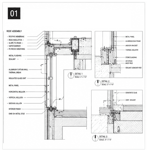 Cover sheet of a permit drawing package